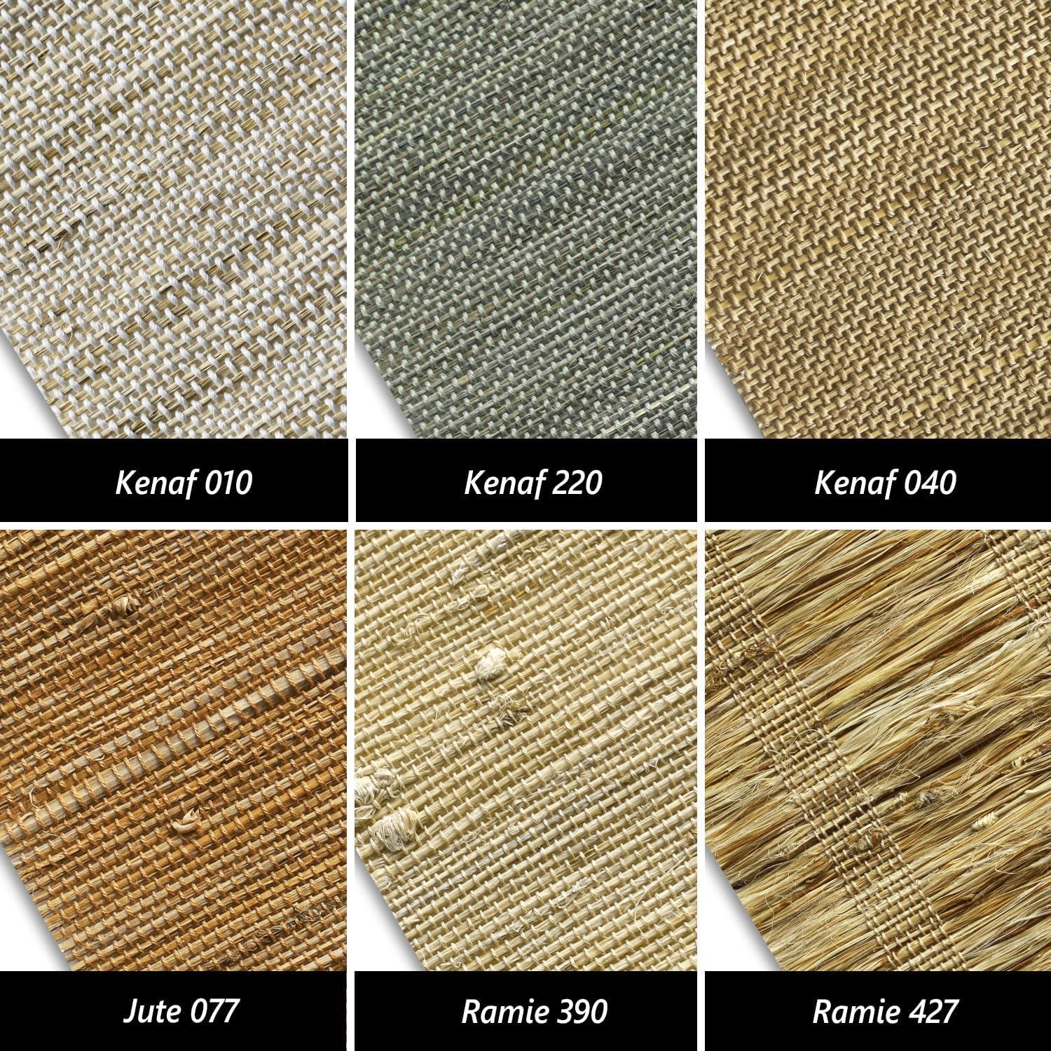 Persiana Motorizada SmartWings de Madera Tejida Natural 12.7x25.4cm