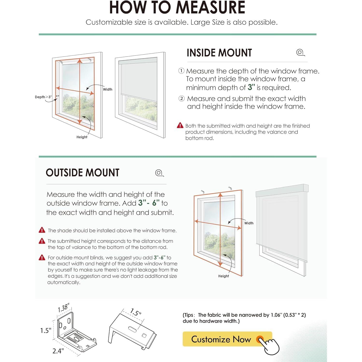 Persianas Motorizadas Yoolax 152x152 cm Filtrantes Luz