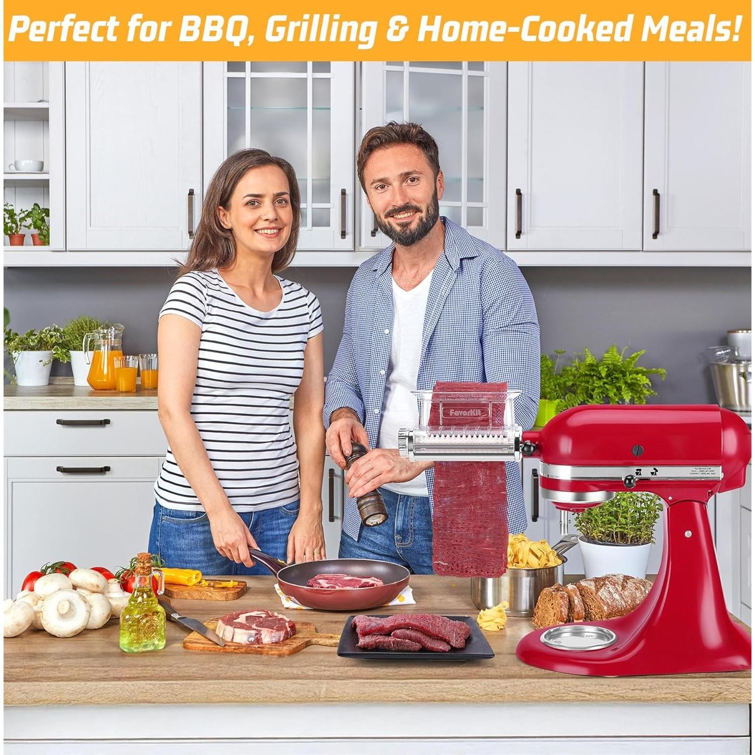 Ablandador de Carne KitchenAid FavorKit 3 Grosores Metal