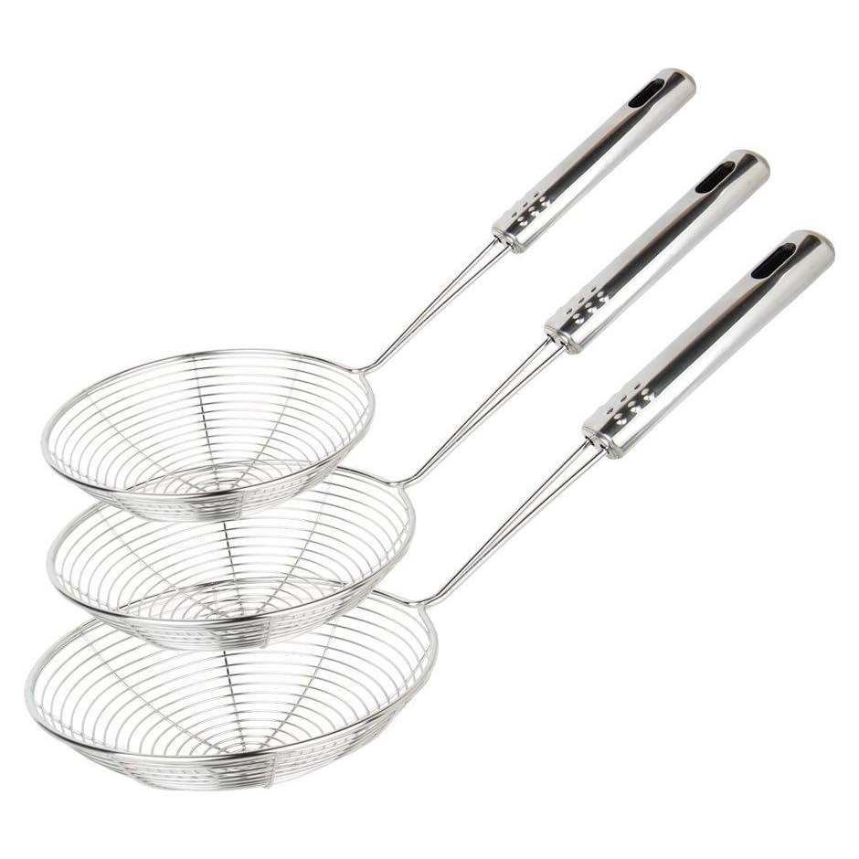 Juego de 3 coladores de acero inoxidable Swify 30.5-35cm