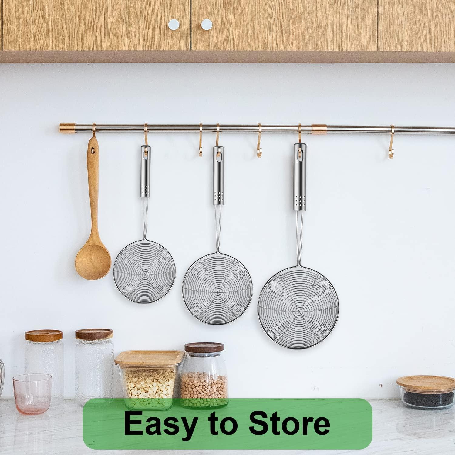 Juego de 3 coladores de acero inoxidable Swify 30.5-35cm