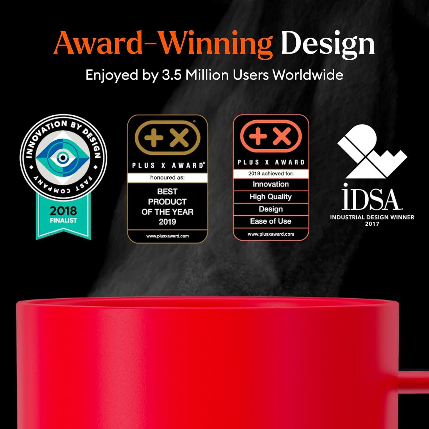 Taza Inteligente Ember 2 Control de Temperatura 295 ml Roja