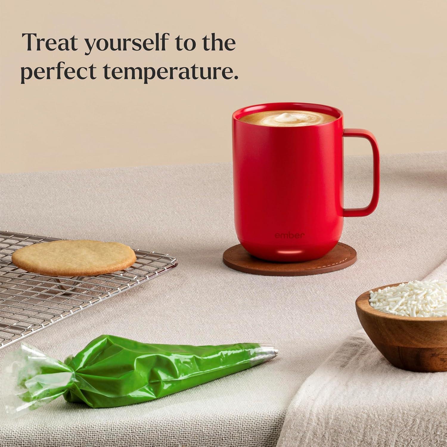 Taza Inteligente Ember 2 Control de Temperatura 295 ml Roja