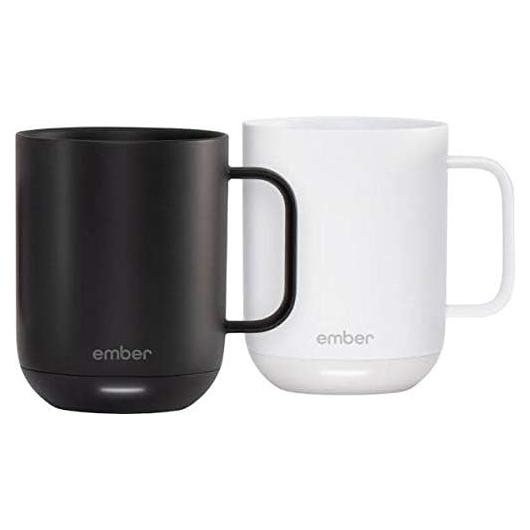 Paquete de 2 Tazas Ember Inteligentes 10 oz - Negro y Blanco
