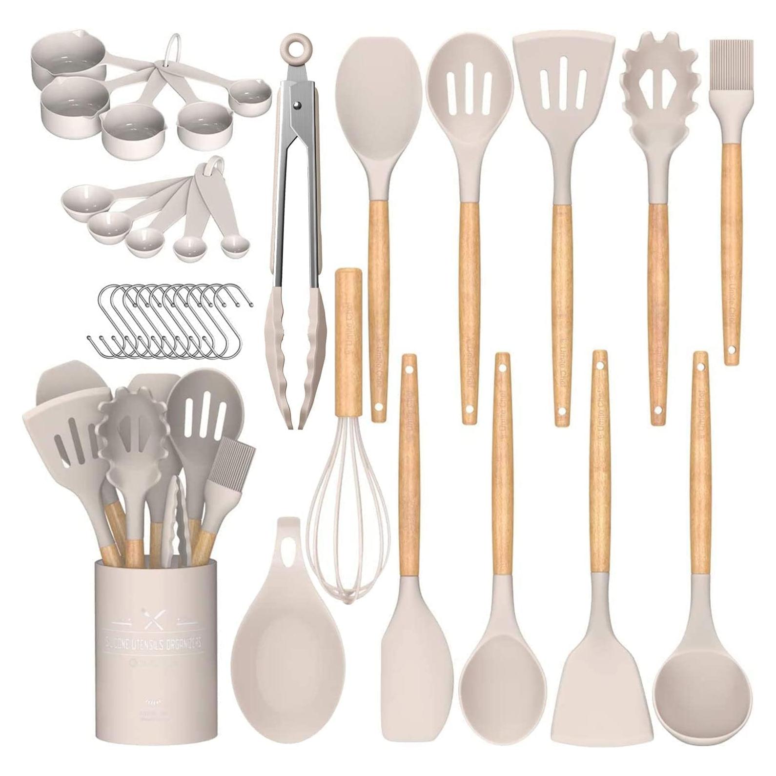 Juego de Utensilios de Cocina Umite Chef 33 Piezas Silicona