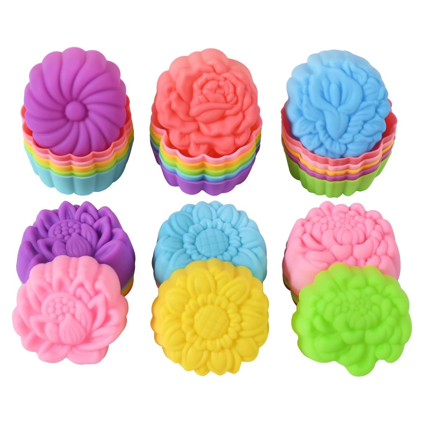 Moldes de Silicona Reutilizables Mirenlife 36 Piezas Mini