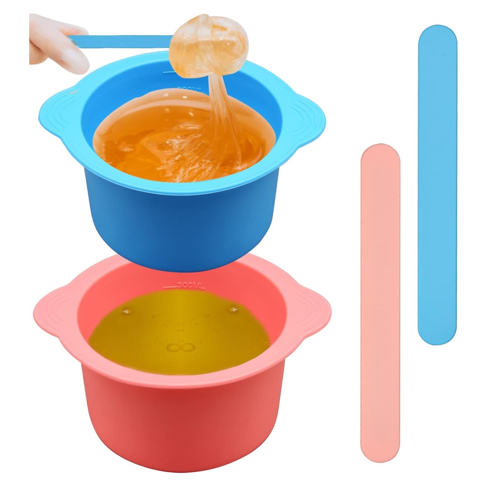 Forros de Cera de Silicona HINGTAI 2 Pcs Reutilizables