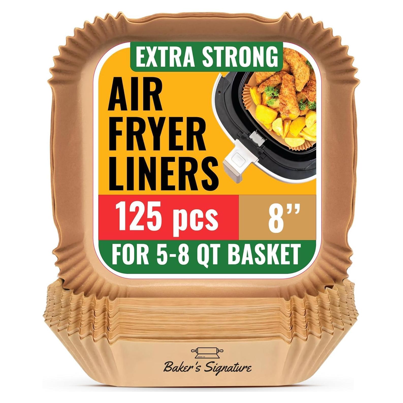 Forros de Papel para Freidora de Aire Baker's Signature 125 Pcs