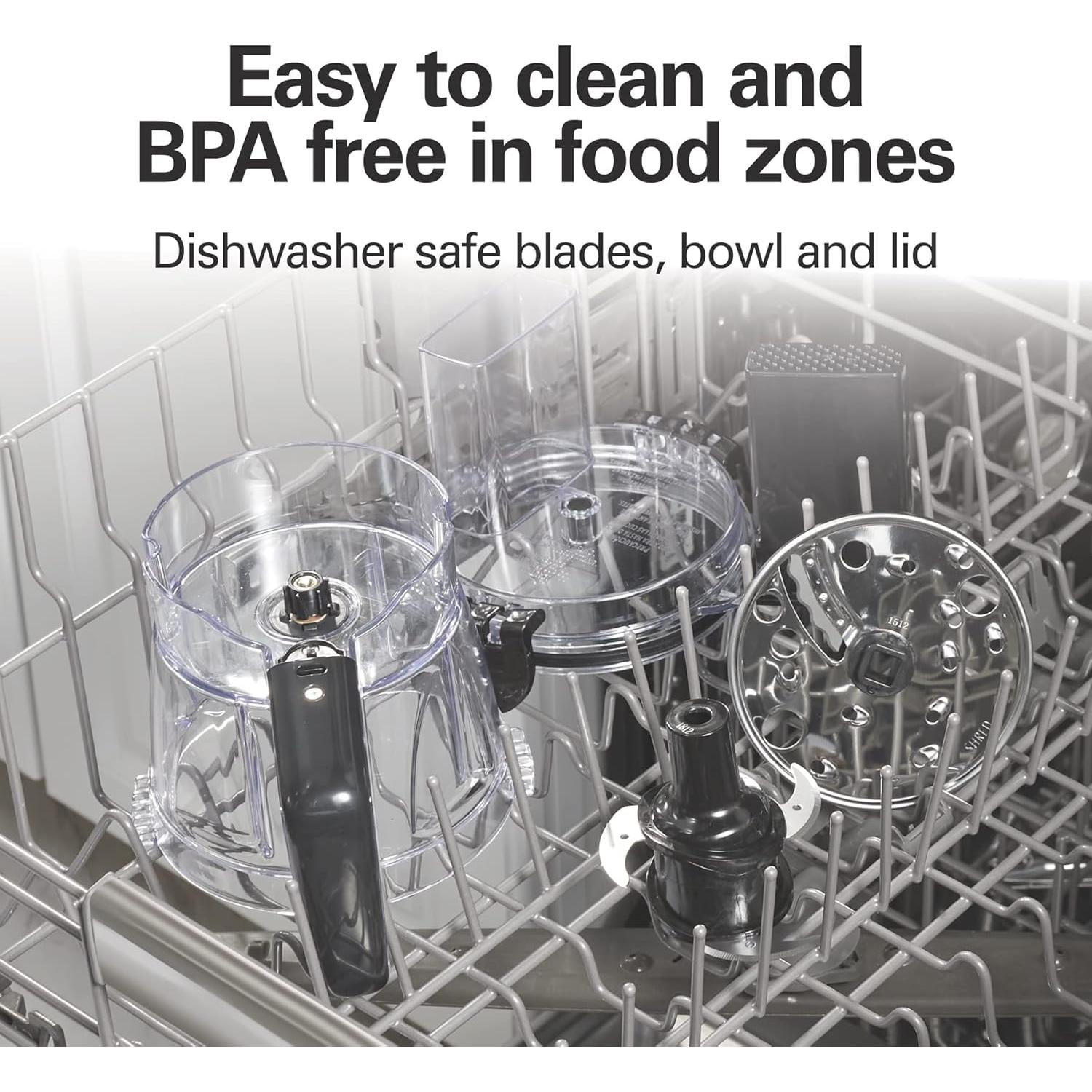 Procesador de Alimentos Hamilton Beach Stack & Snap 4 Tazas 250W