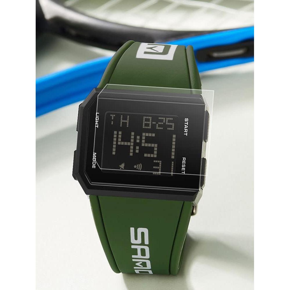 Reloj Digital Deportivo ADSBIAOYE Verde Multifuncional