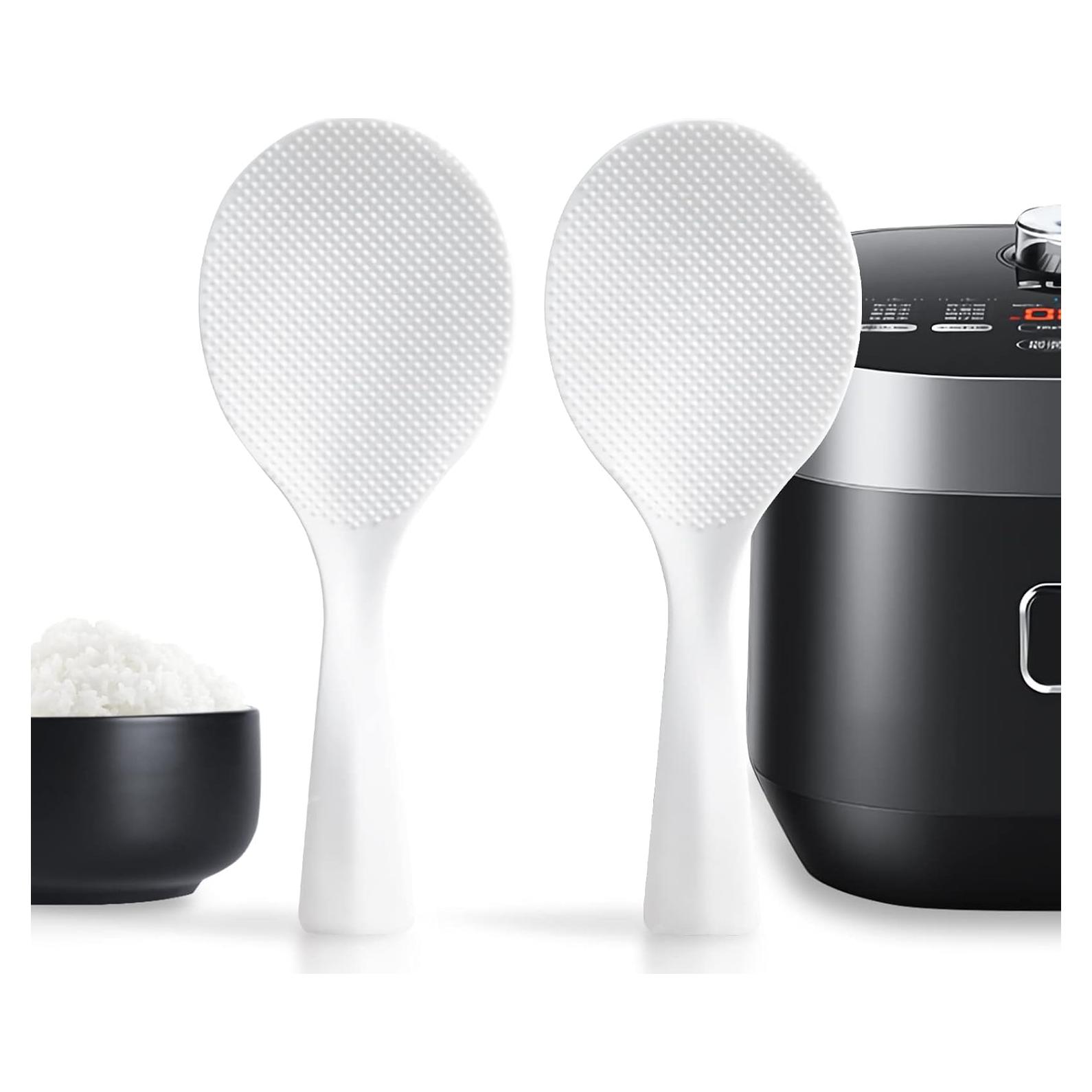 Cucharón de Arroz Antiadherente FireKylin 2 Pcs Blanco