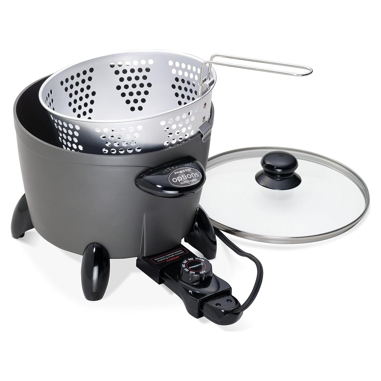 Olla Eléctrica Multi-Cocinera Presto 06003 6 Cuartos 5.68L