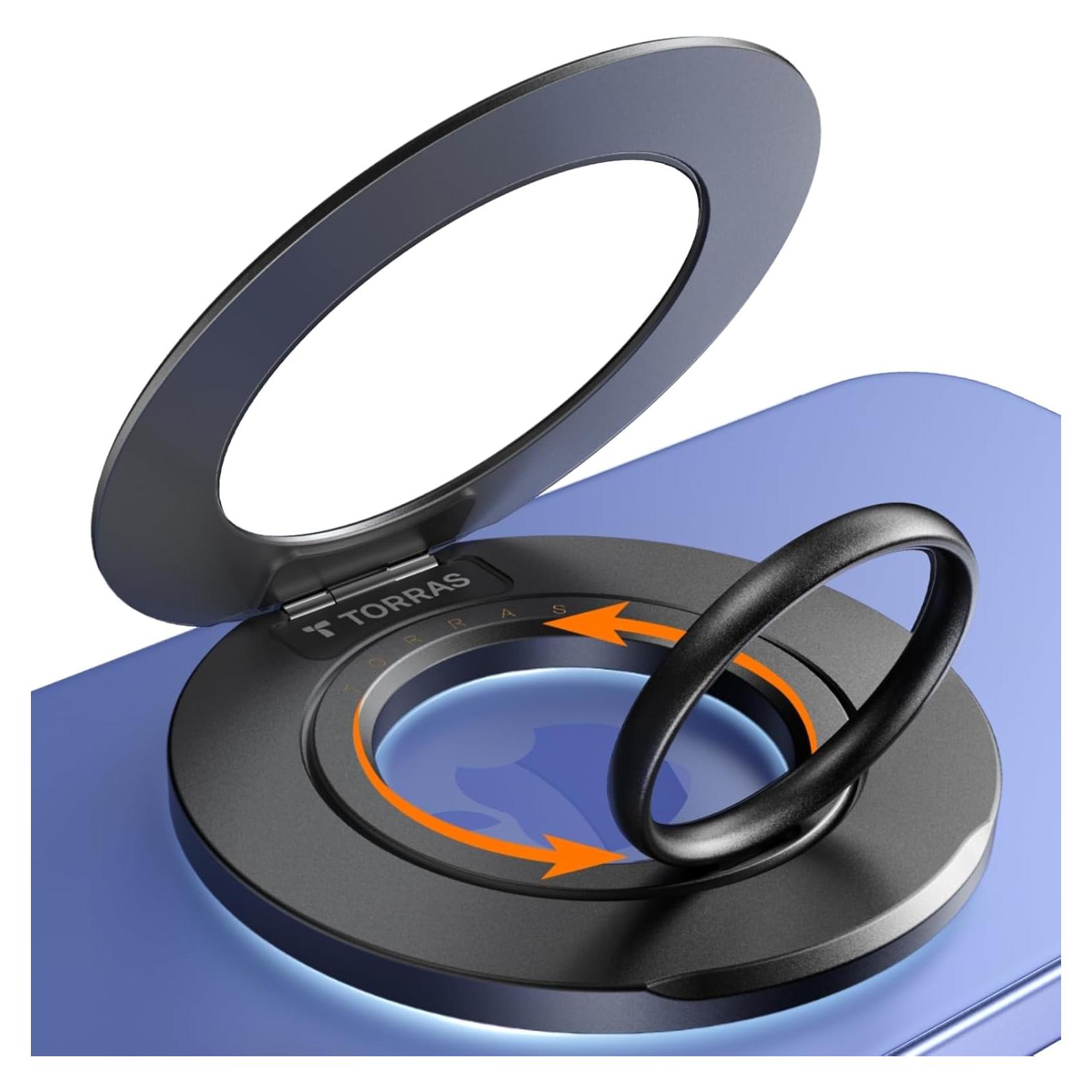 Soporte Magnético para Teléfono TORRAS Negro Delgado 2024