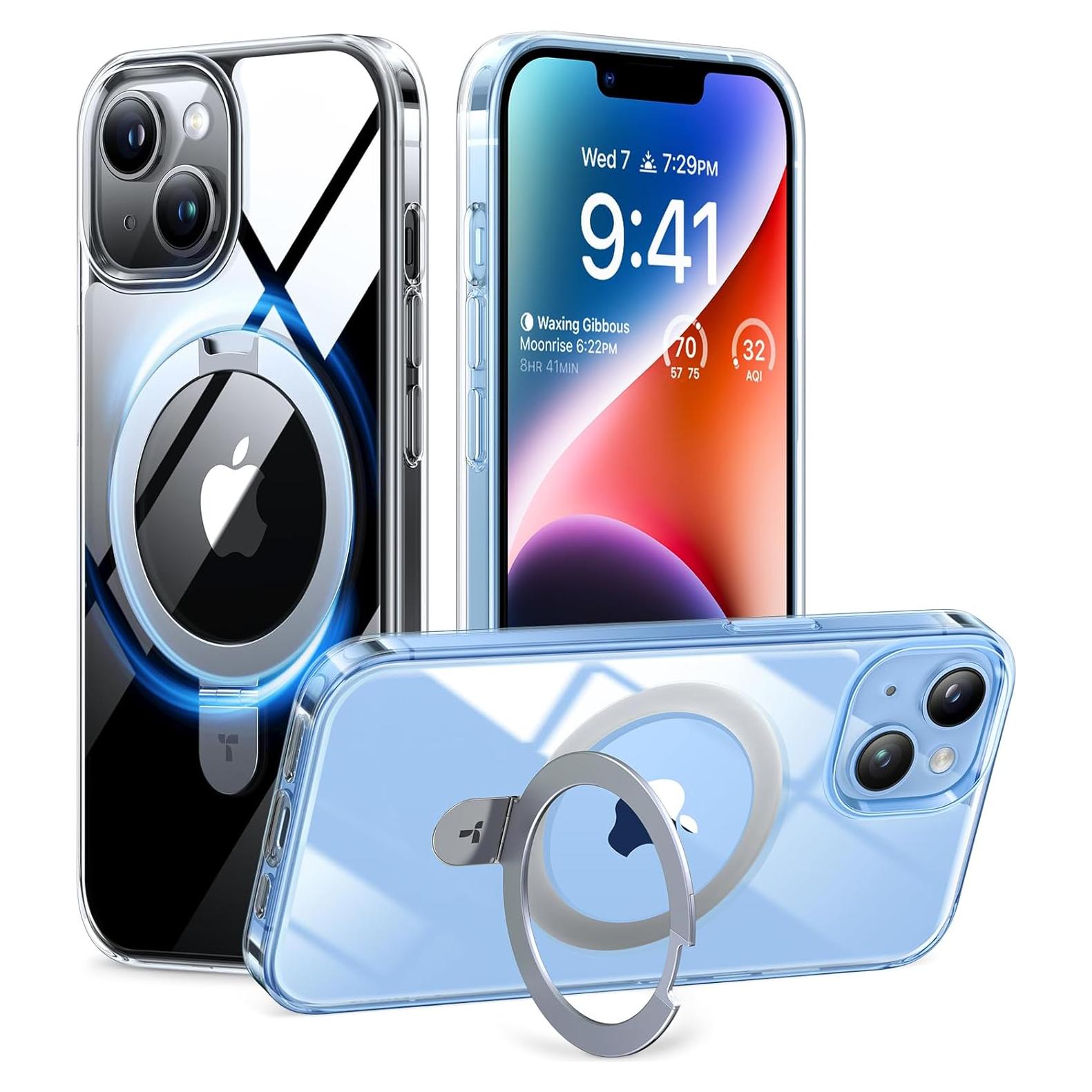 Soporte Magnético TORRAS para iPhone 13/14 Transparente