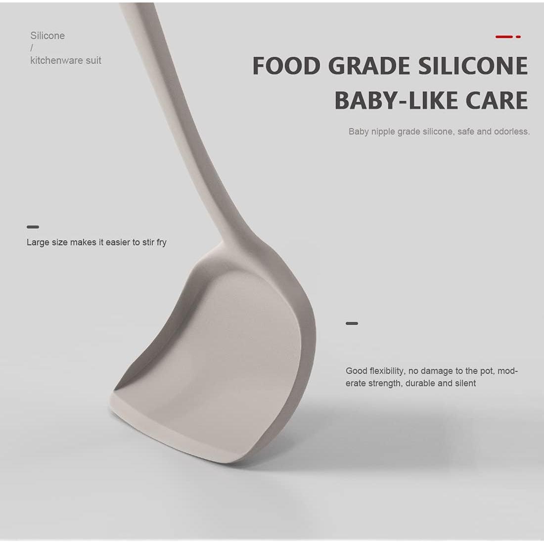 Juego de Utensilios de Cocina AOTHOD 15 Piezas Silicona