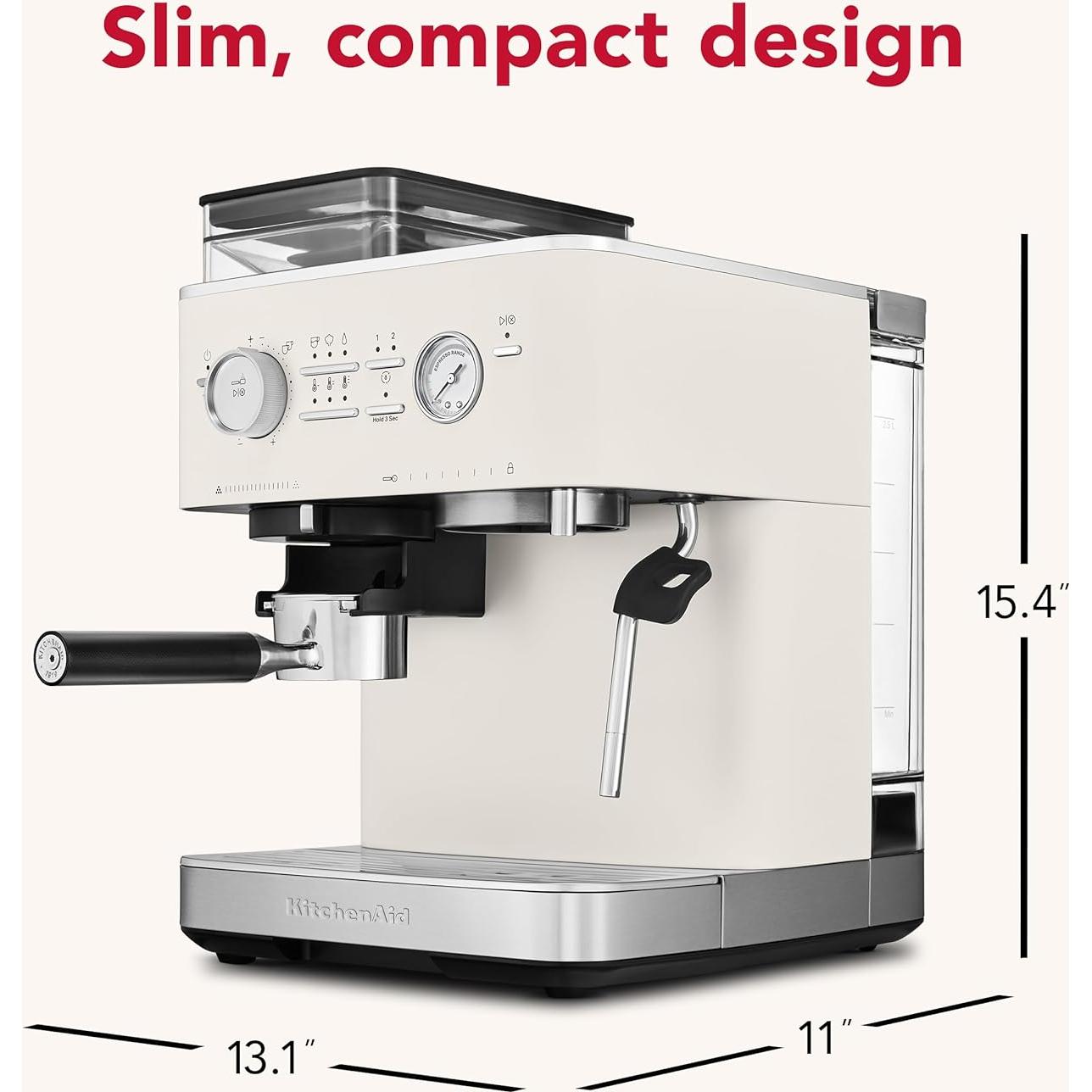 Máquina de Espresso Semiautomática KitchenAid KES6551 10.67kg