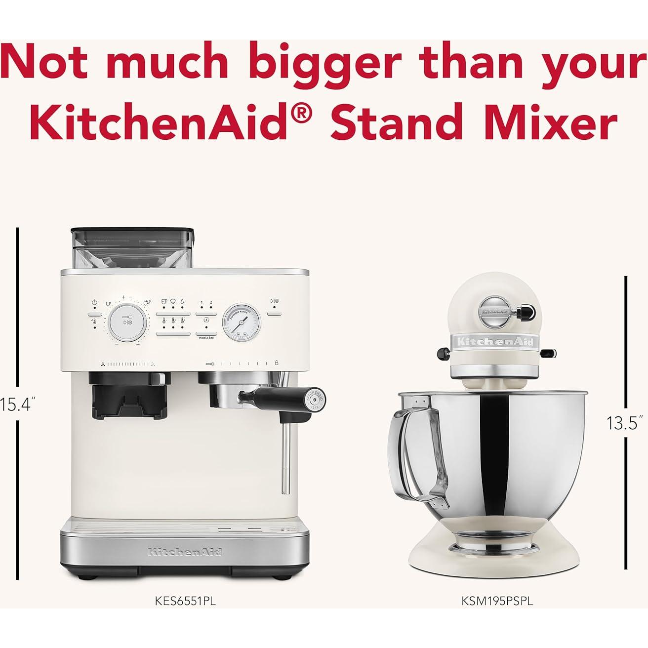 Máquina de Espresso Semiautomática KitchenAid KES6551 10.67kg