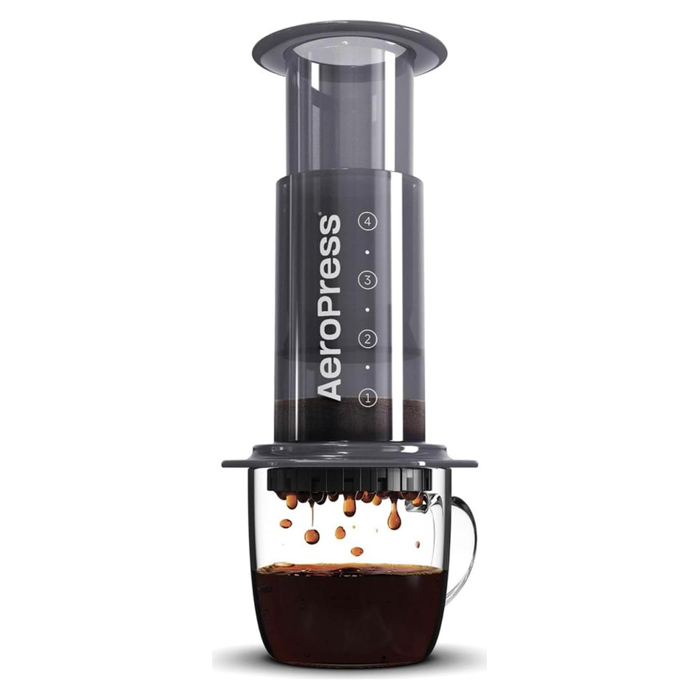 Cafetera AeroPress Original 3 en 1 Gris Manual 0.18 kg