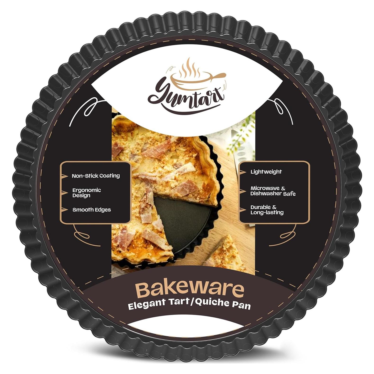 Molde para Tartas YUMTART 22,86 cm Antiadherente Desmontable