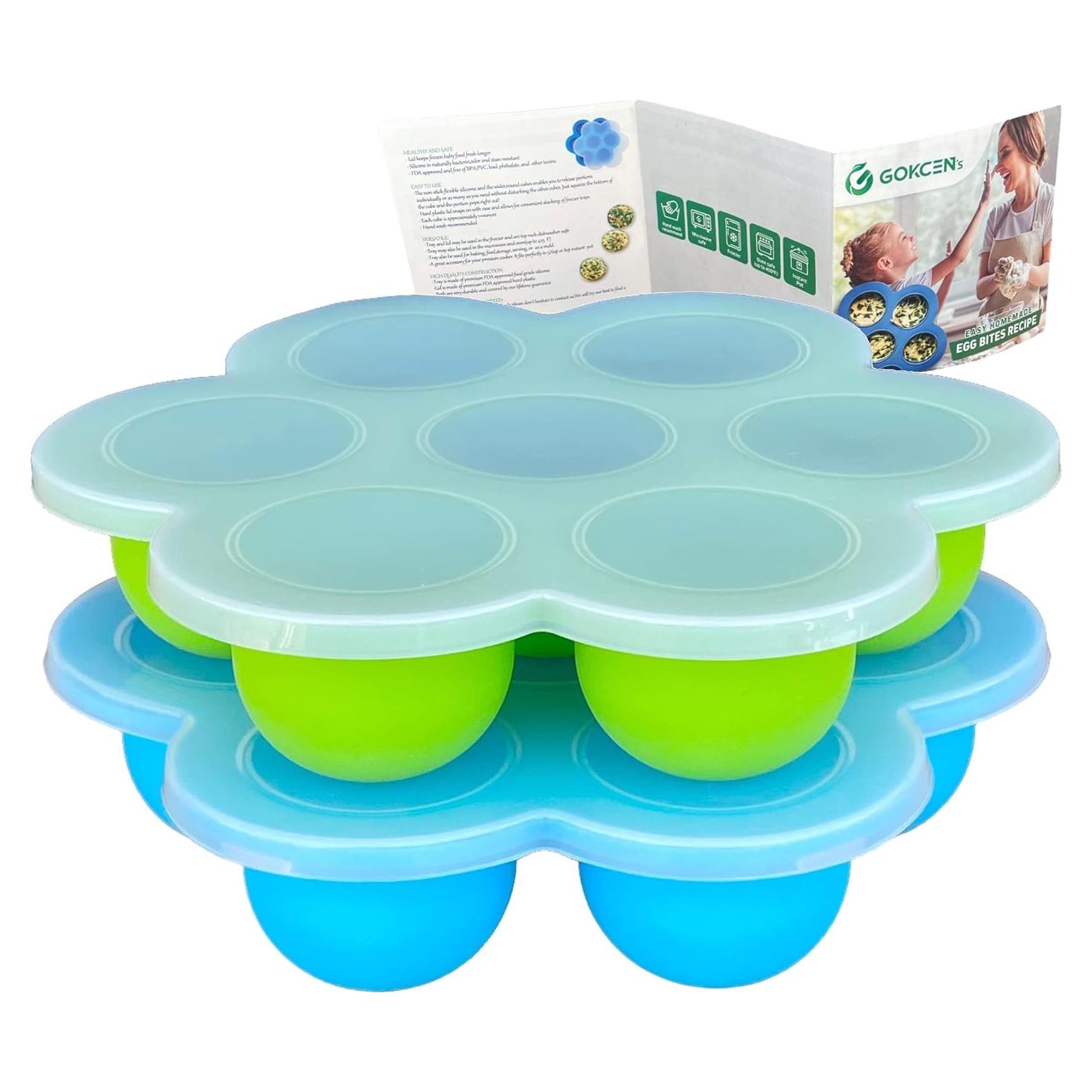 Moldes de Silicona para Huevos GOKCEN 2 Pack 16,5 cm