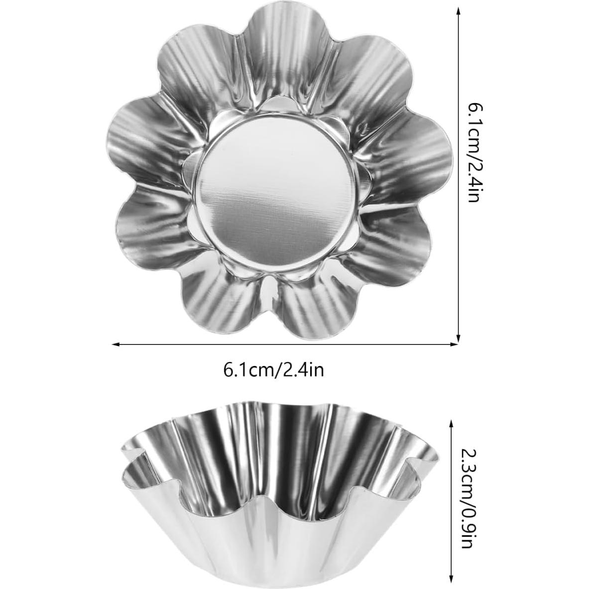 Molde para Tarta DOITOOL 12 Piezas Antiadherente 6.1 cm