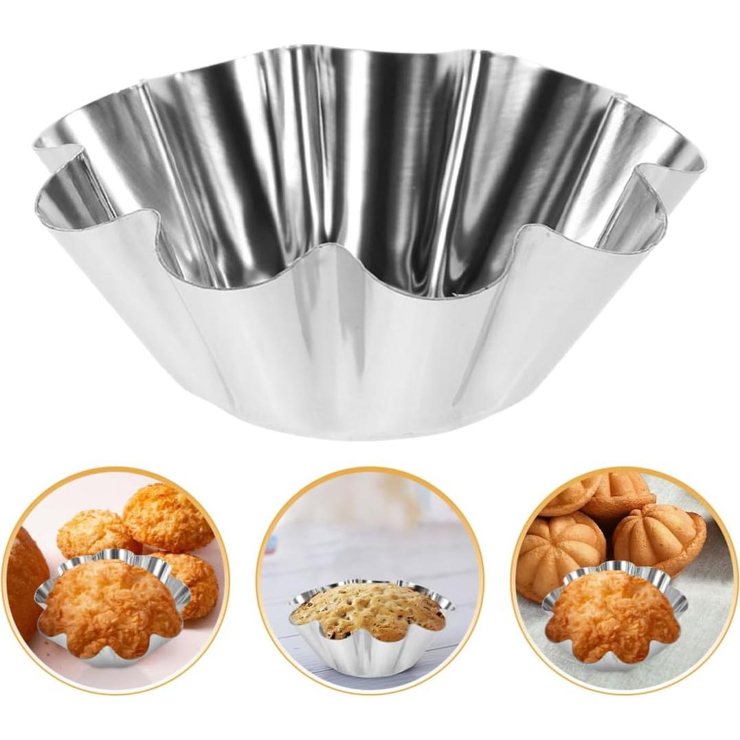 Molde para Tarta DOITOOL 12 Piezas Antiadherente 6.1 cm