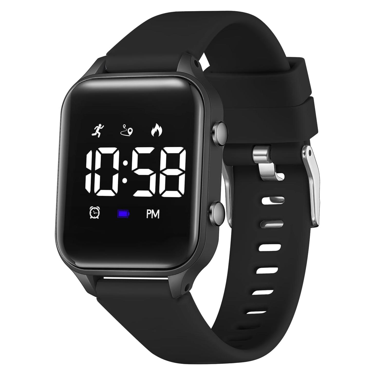 Reloj Digital Deportivo L LAVAREDO para Niños 5-13 Años