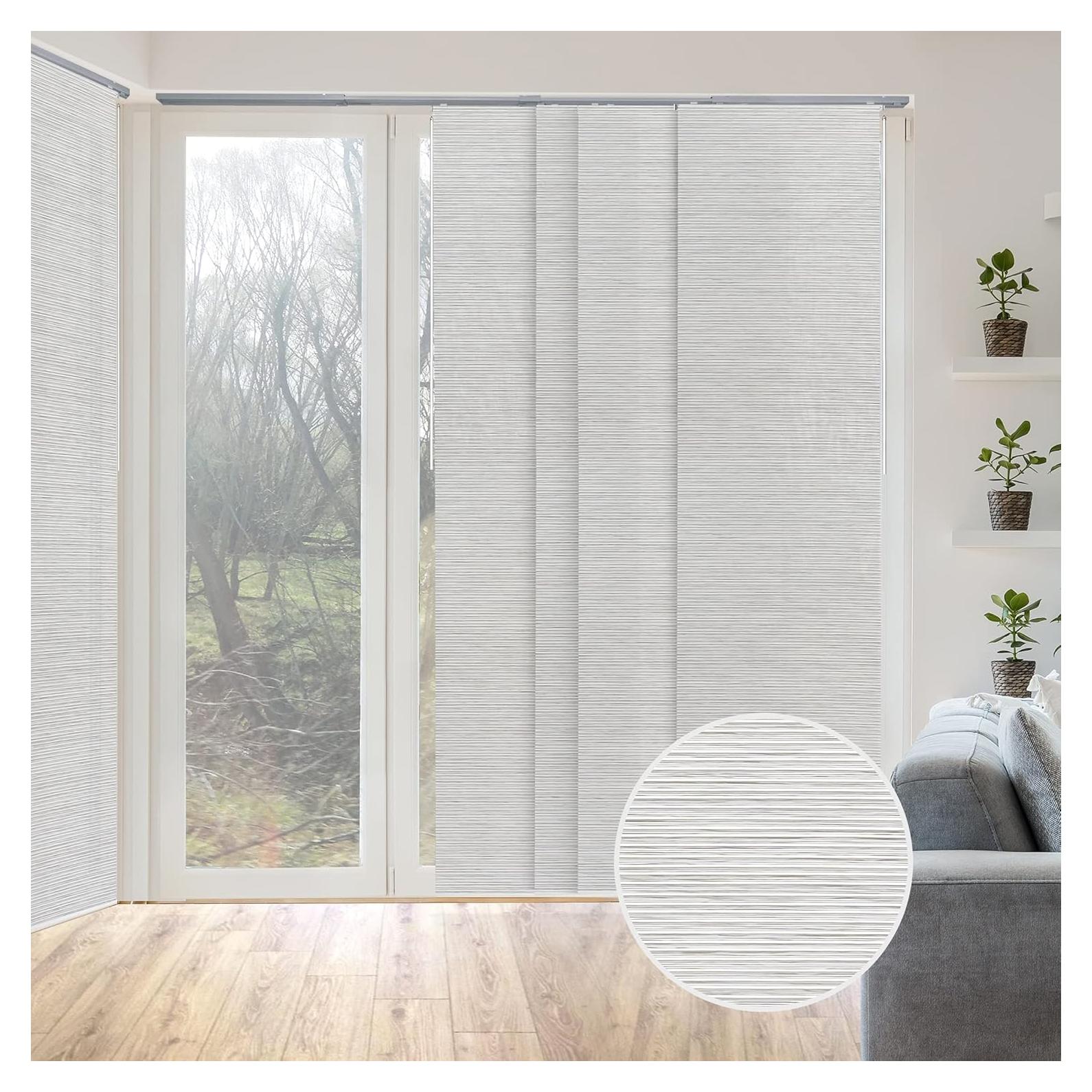 Persianas Verticales Ajustables GoDear 86x96 cm Mármol