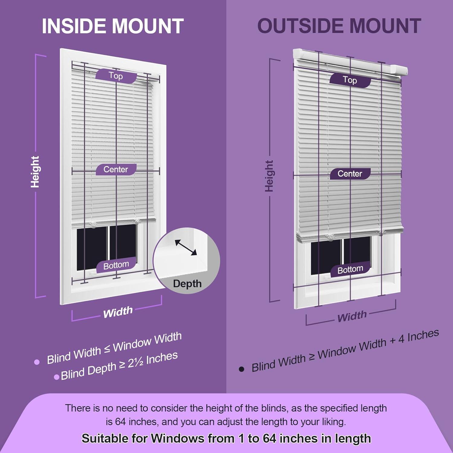 Persianas Motorizadas Hapadif Solar 60x163 cm Opacas Blancas