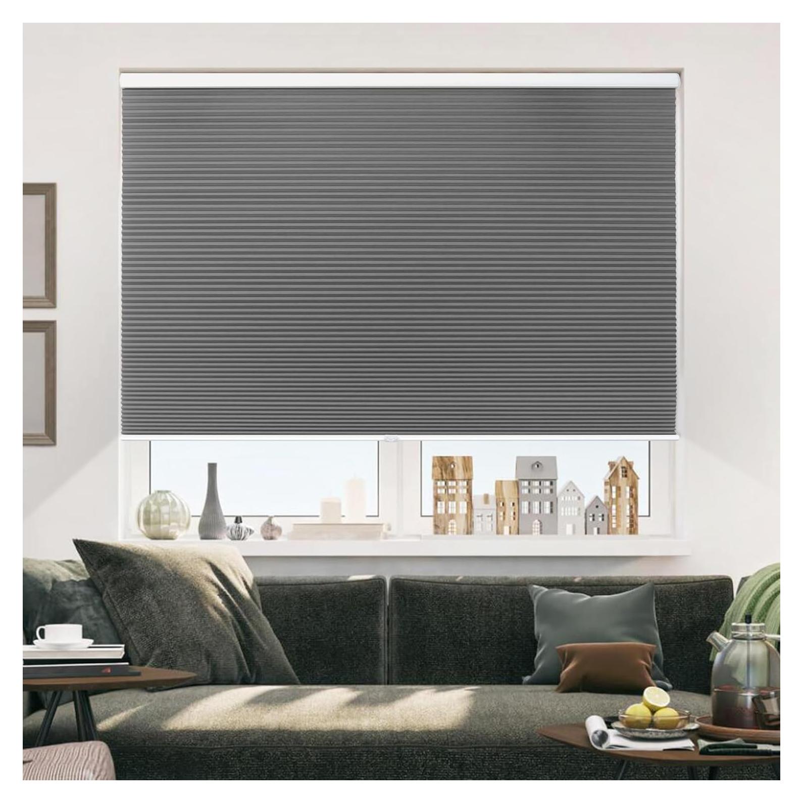 Persianas Celulares Allesin Blackout 34x64 cm Sin Cuerda