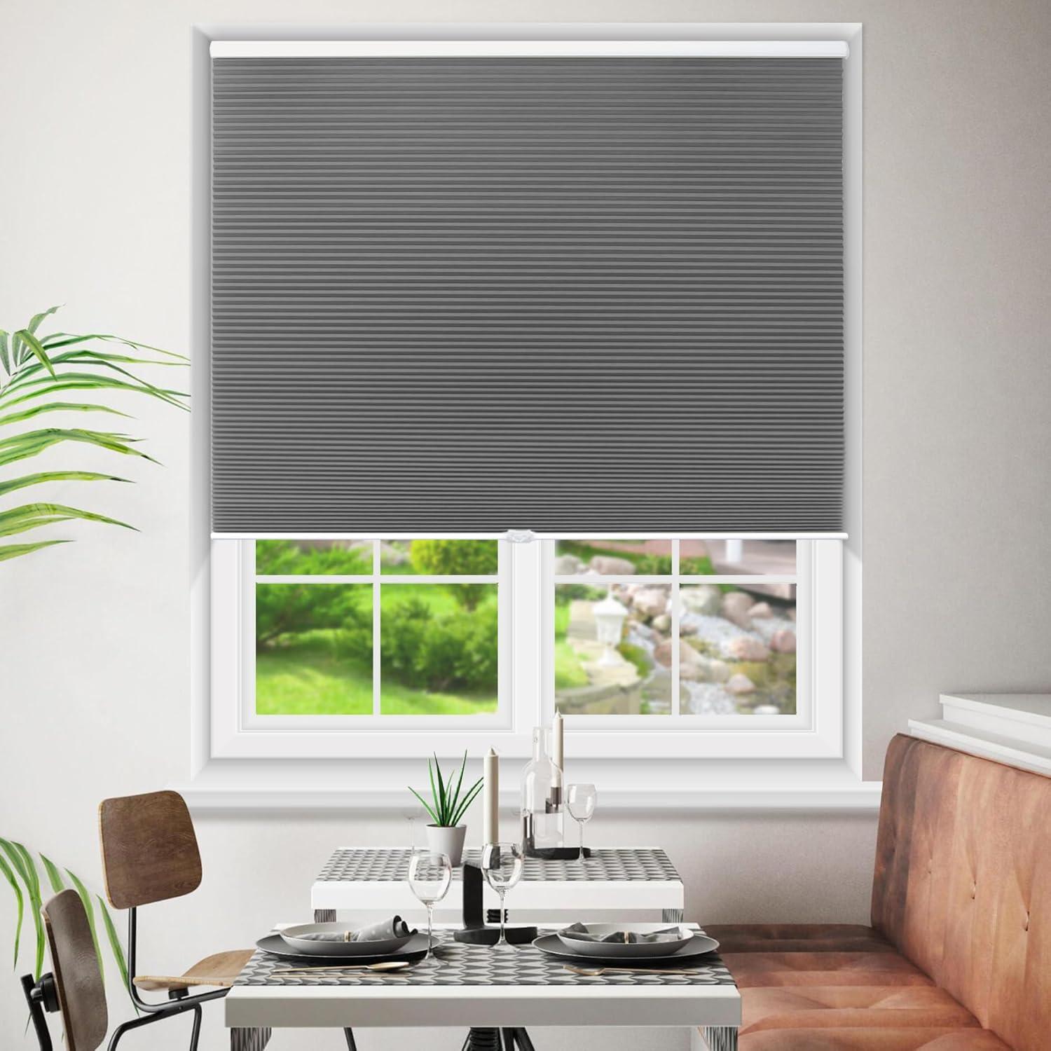 Persianas Celulares Allesin Blackout 34x64 cm Sin Cuerda