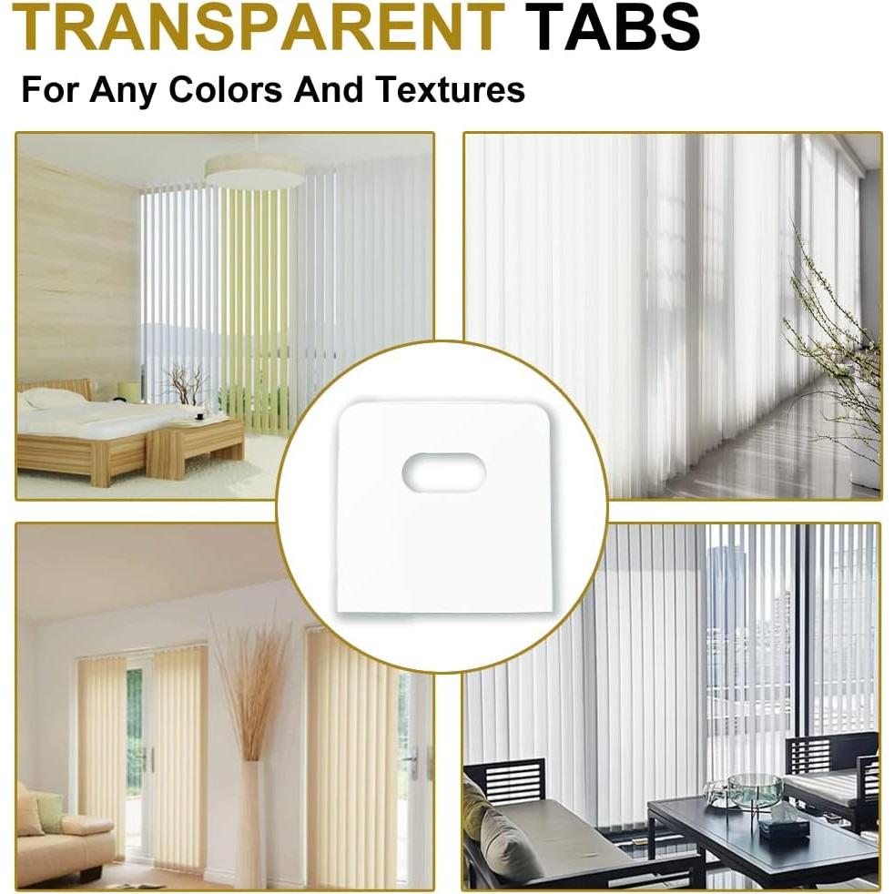 Kit de Reparación de Persianas Verticales Lofrcin 40 Piezas