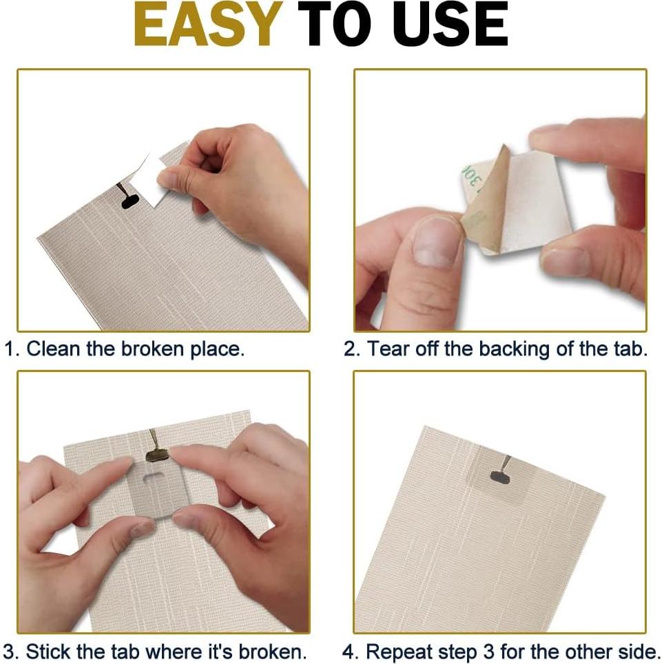 Kit de Reparación de Persianas Verticales Lofrcin 40 Piezas