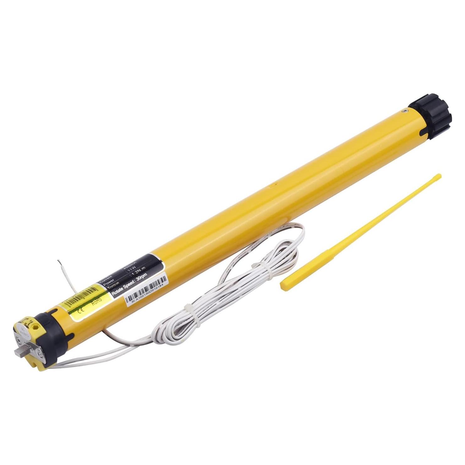 Motor tubular Sortfle AM25 DC 12V para persianas enrollables