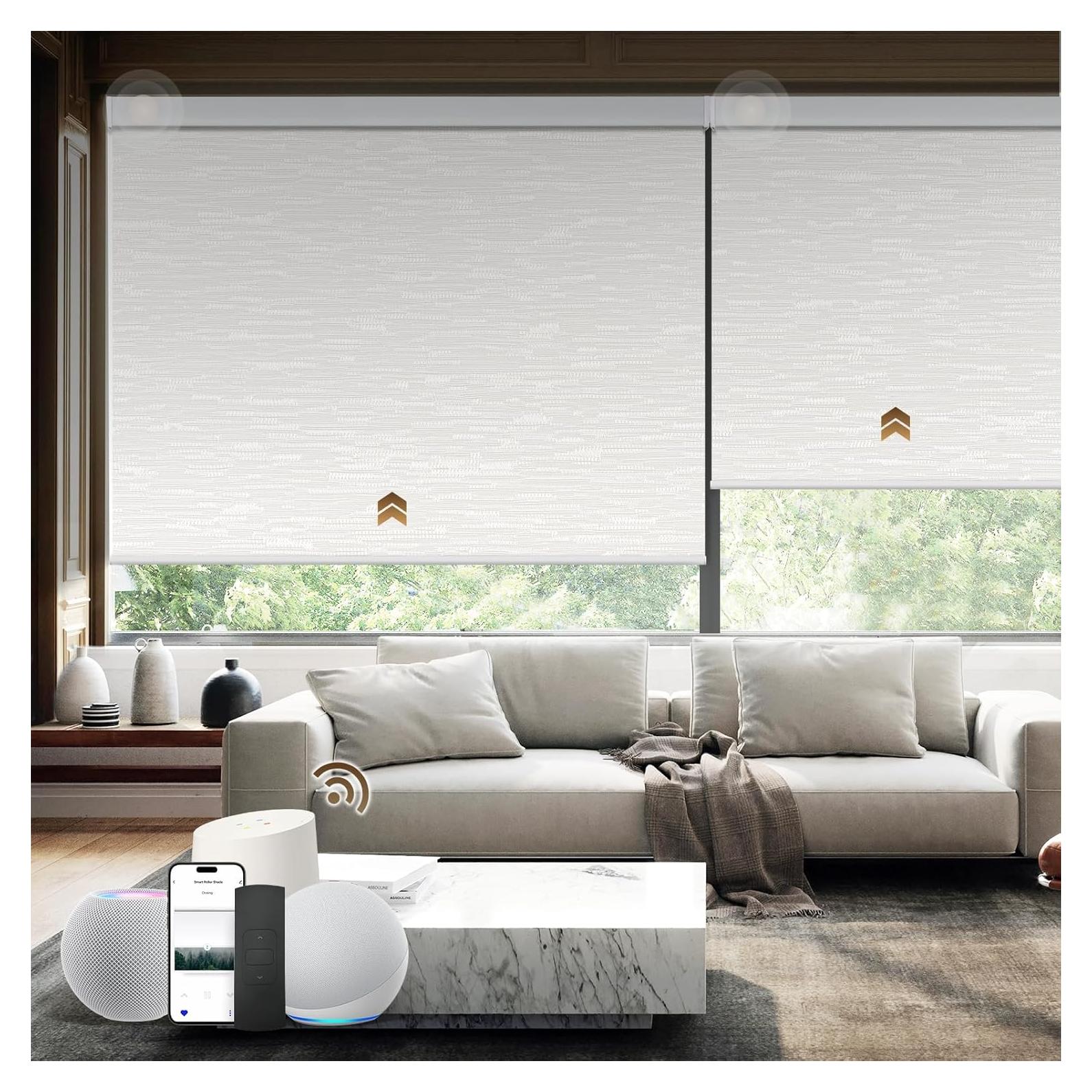 Persianas Motorizadas Blackout HeyBlinds 67x72 cm Control Remoto