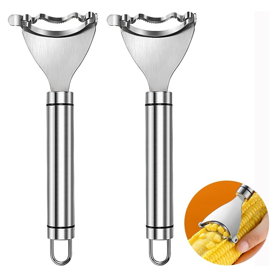 Pelador de Maíz Kunovo YMP Acero Inoxidable 2 Pcs