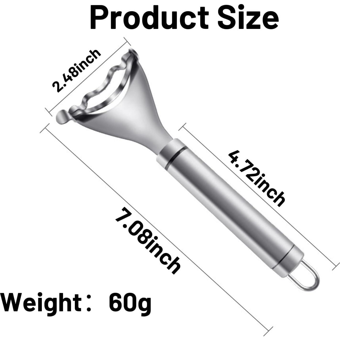 Desgranador de Maíz 2PCS Genérico Acero Inoxidable 60g