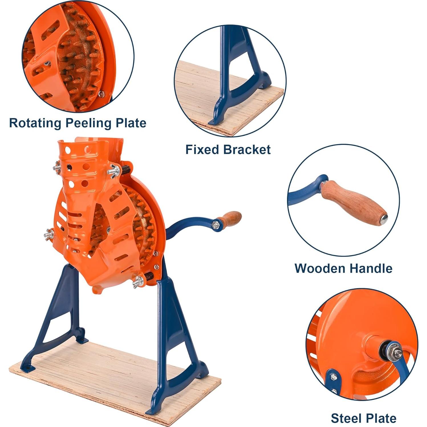 Desgranadora de Maíz Manual WYJREES de Acero 4.31 kg