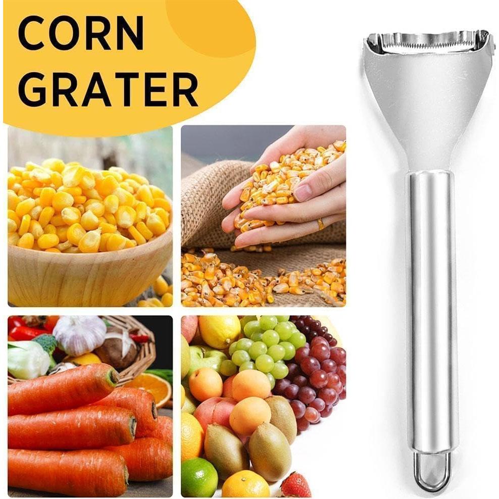 Pelador de Maíz BWESOO Acero Inoxidable Ergonómico 1 Pz