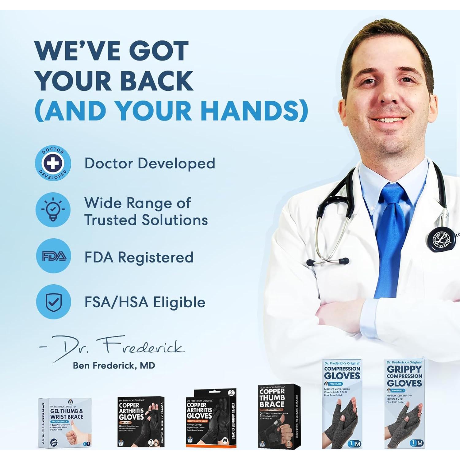 Férula para Dedo en Gatillo Dr. Frederick - 2 Unidades