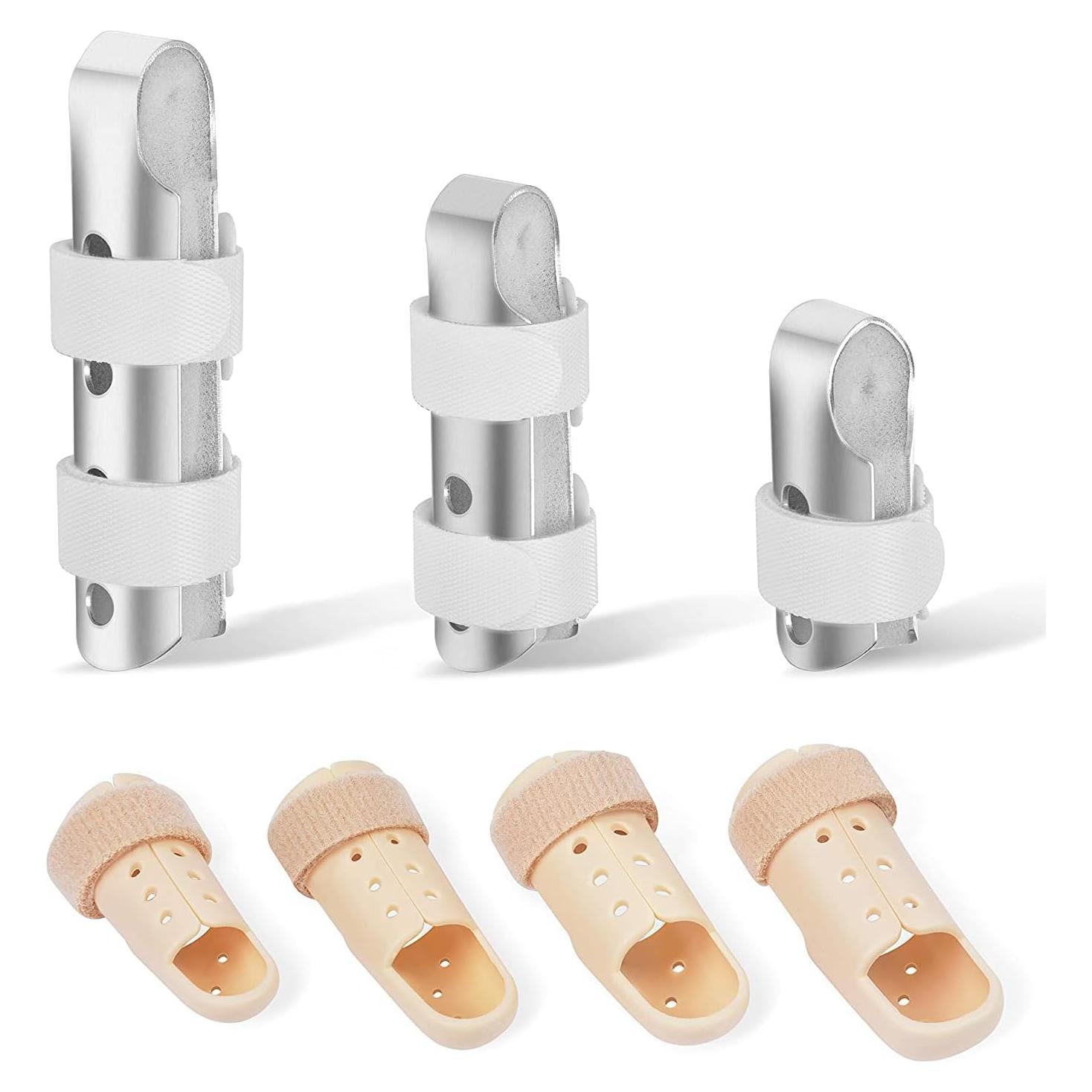 Férulas para Dedos Sopito 7PCS Ajustables Aluminio