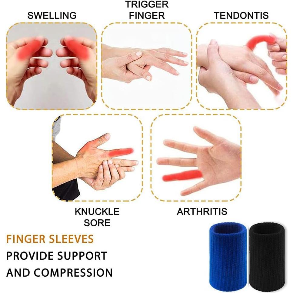 20 Protectores de Dedos Fantye para Alivio de Artritis