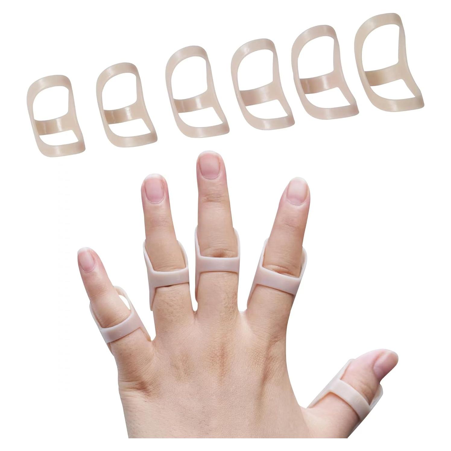 6 Férulas Ovaladas para Dedos SOFT HOME Impermeables