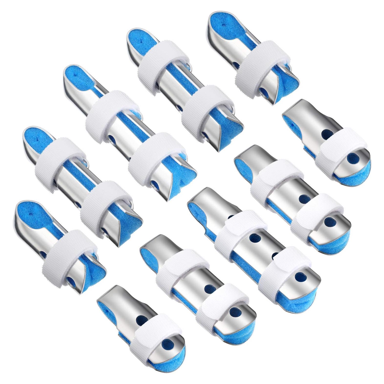 Férulas para Dedos BBTO 10 Piezas Acolchadas Ajustables