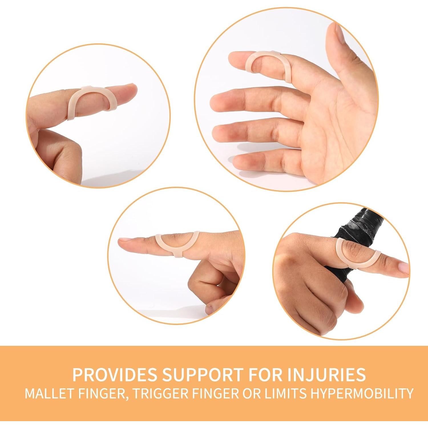 Férulas Ovaladas para Dedos CAGSIG - 5 Tamaños para Artritis