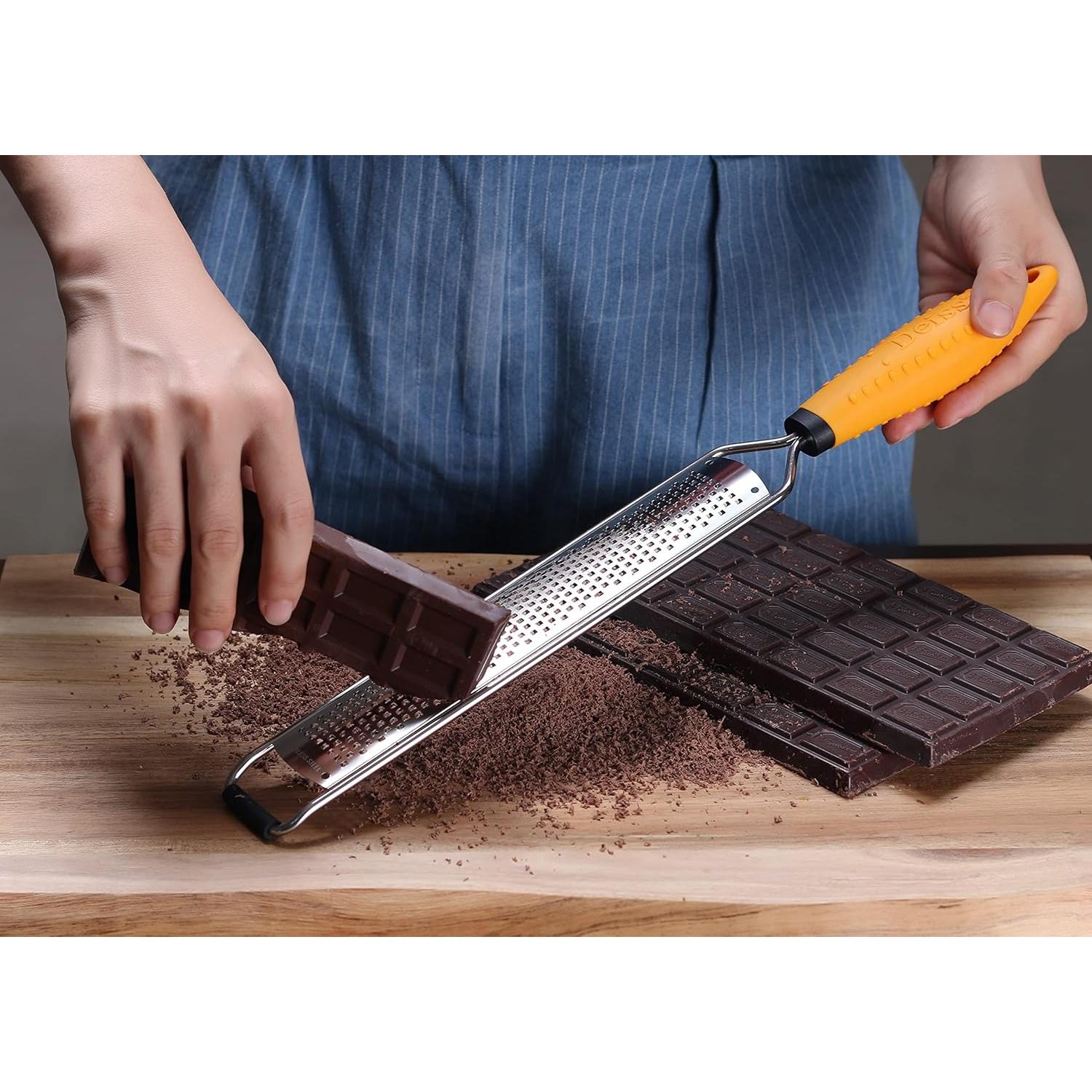 Rallador Deiss PRO Acero Inoxidable 37.5cm - Queso y Limón