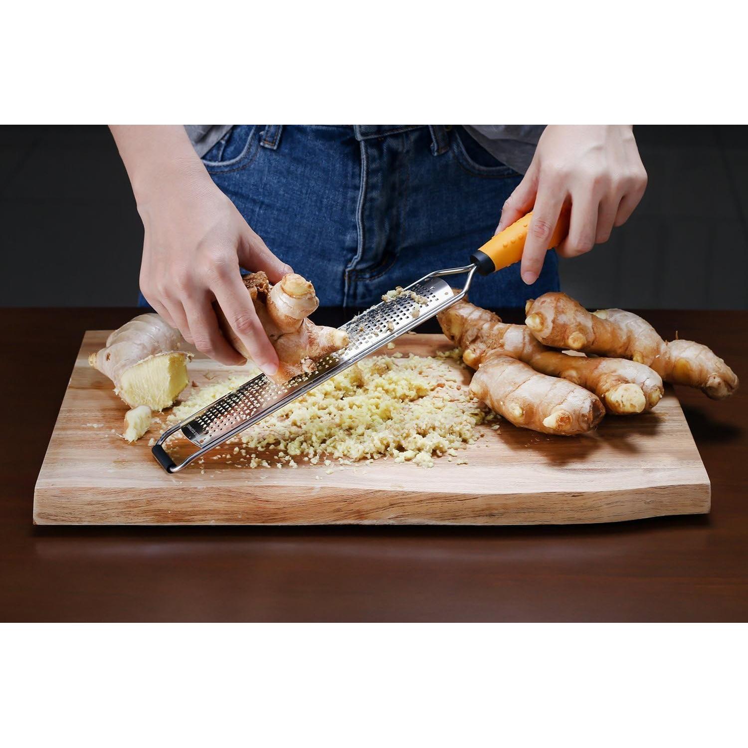 Rallador Deiss PRO Acero Inoxidable 37.5cm - Queso y Limón