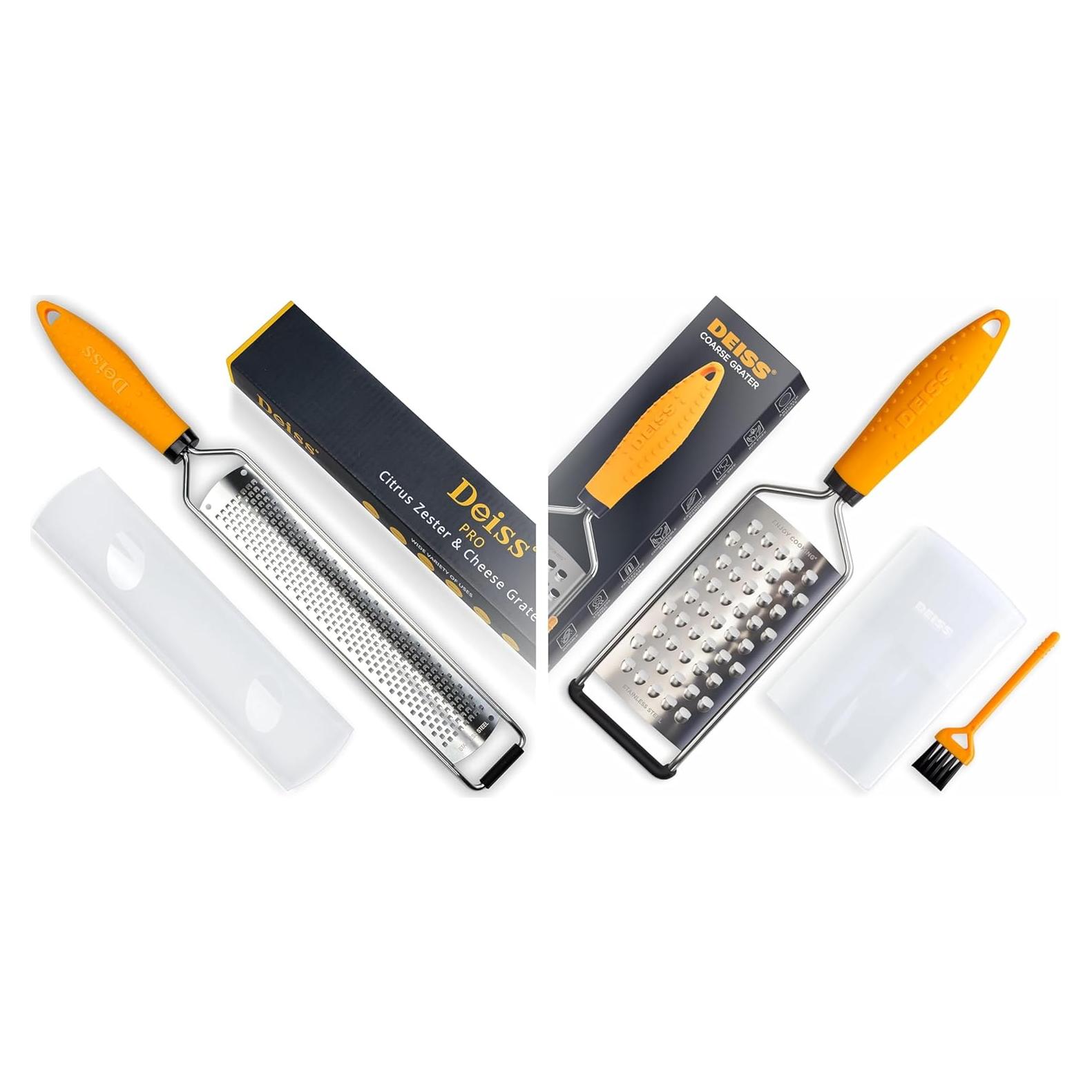Rallador de Limón y Queso Deiss PRO Acero Inoxidable