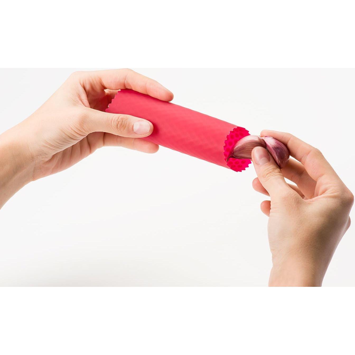 Pelador de Ajo Zyliss de Silicona Rojo Apto para Lavavajillas