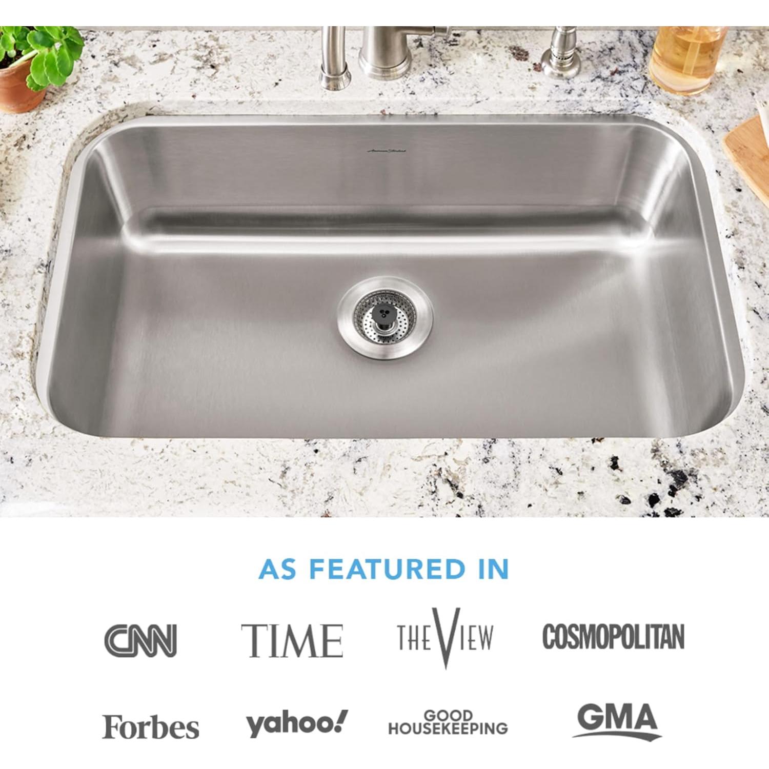 Fregadero SinkShroom Colador Acero Inoxidable Gris 11.29cm